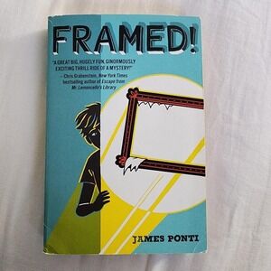 Framed! by James Ponti paperback children's book